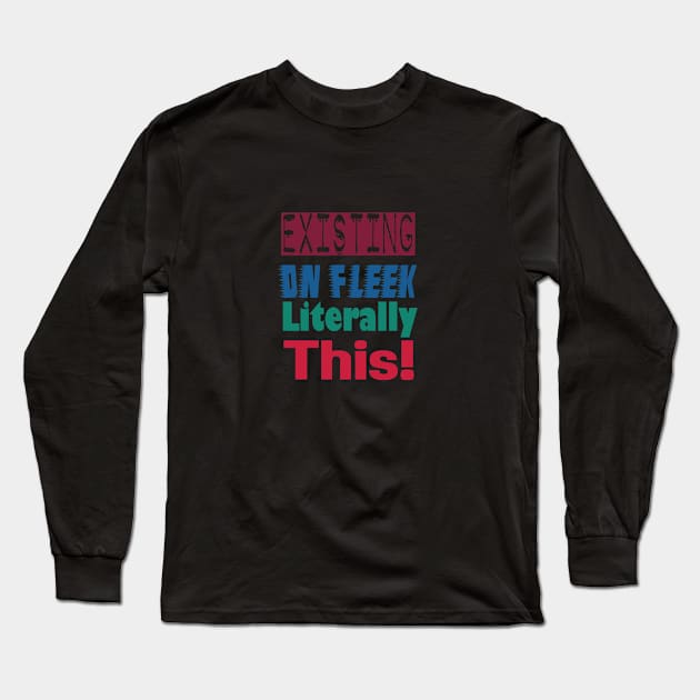 Random Combination of Words.. Long Sleeve T-Shirt by TshirtWhatever